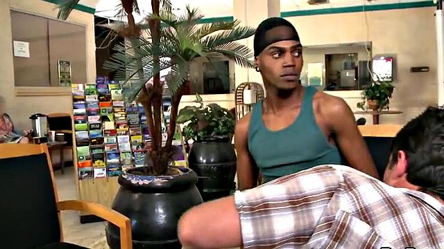 Nubian babe inked up for cash gets her tight asshole drilled by a BBC