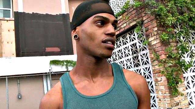 Nubian babe inked up for cash gets her tight asshole drilled by a BBC