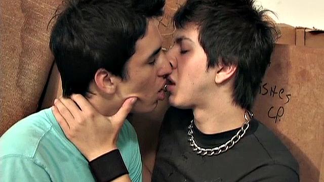 Javier shows Mauricio the private place he likes to take for sex. There, it isn't long before he's naked and enjoying a blowjob from Mauricio.