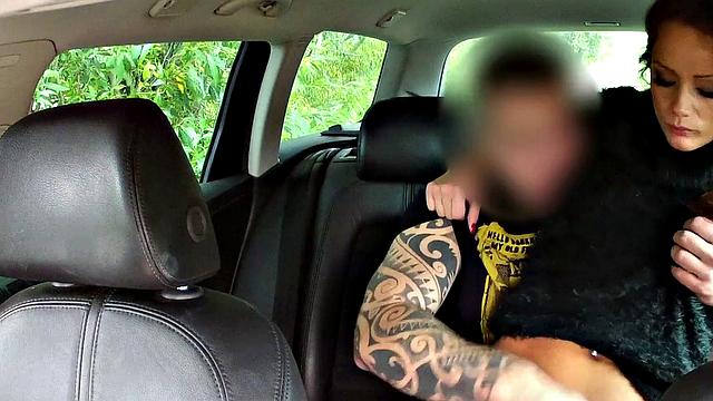 Hungarian Reporter Get's Her Tight Pussy Stuffed By Cabbie's Cock