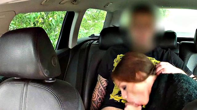 Hungarian Reporter Get's Her Tight Pussy Stuffed By Cabbie's Cock