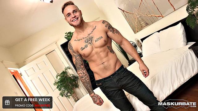 BTS Of Sexy Jayden Solo Jerk & Toy Fuck - Maskurbate