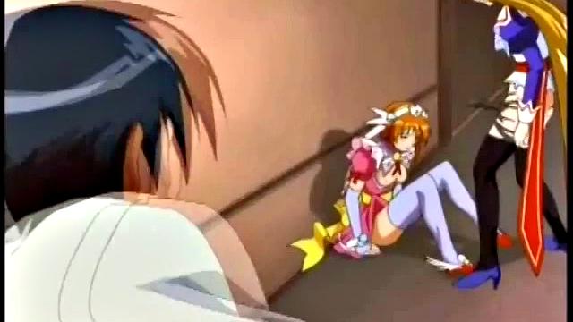 Monster Girl With Her Cursed Cock Fucks Petite Teen