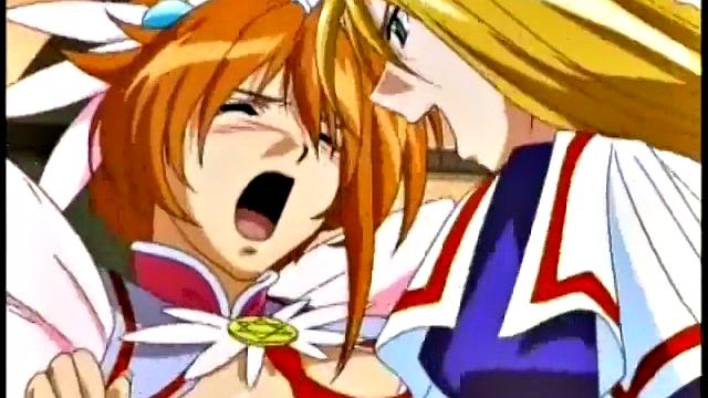 Monster Girl With Her Cursed Cock Fucks Petite Teen