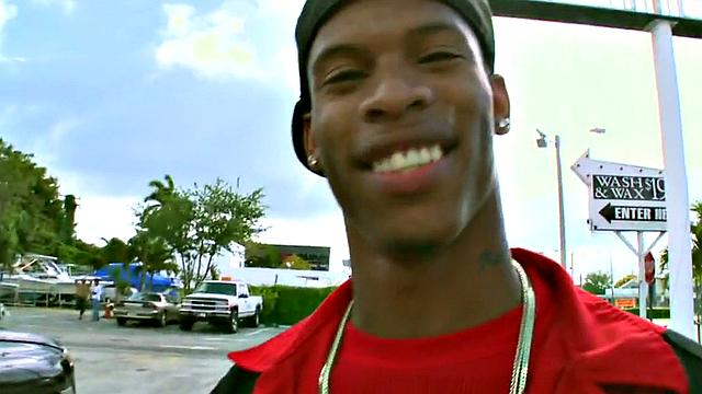 Real inked thug picked up and public fucked outdoors