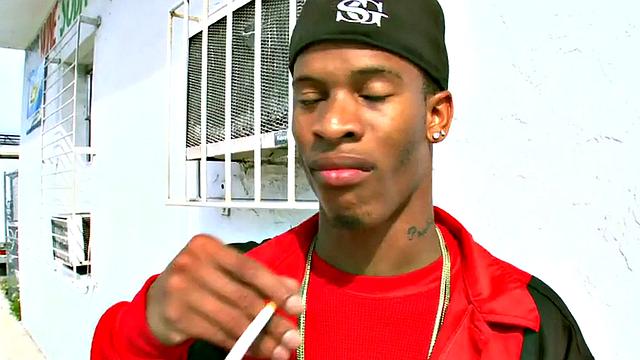 Real inked thug picked up and public fucked outdoors