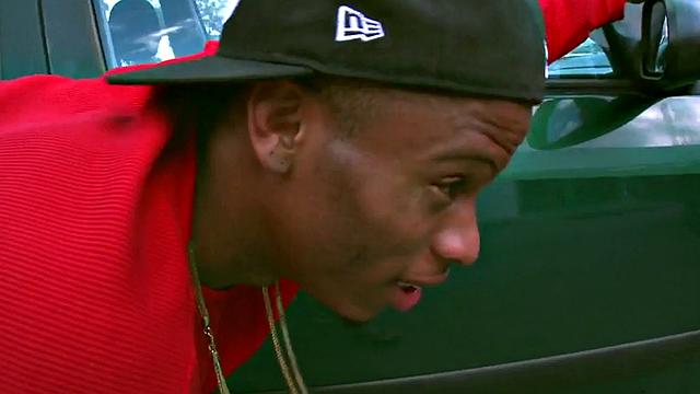 Real inked thug picked up and public fucked outdoors