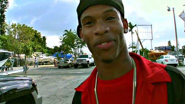 Real inked thug picked up and public fucked outdoors