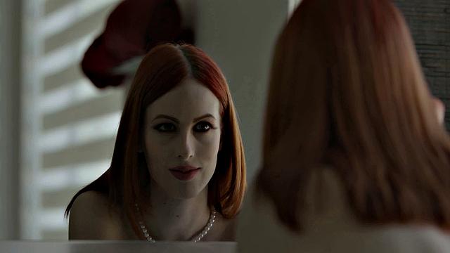 Slim Redhead Spitroasted By 2 MASSIVE Cocks - DarkX