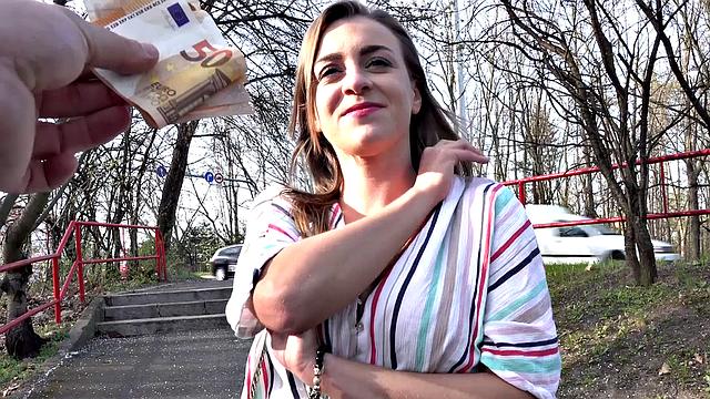 Big boobs paid for fucking