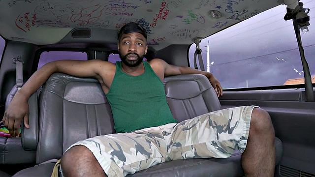 Fooled amateur str8 goes gay in van for money