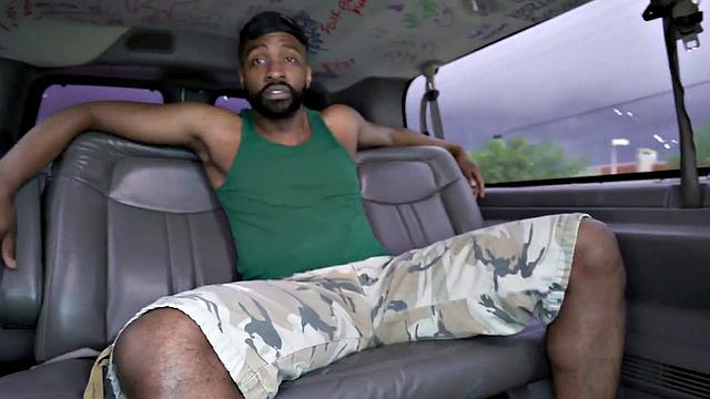 Fooled amateur str8 goes gay in van for money