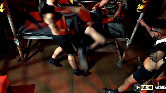 Raw Bareback Orgy - Macho Reloaded (Part 4)