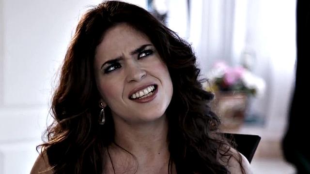 Hairy babe deepthroats BF's hard dick before sex