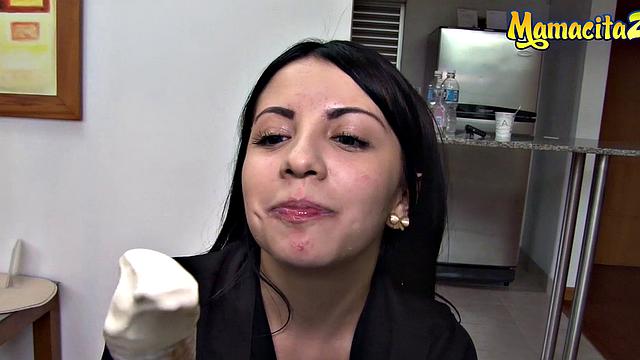 MAMACITAZ - Sexy Nicole Medallo Hardcore Sex With Big Daddy