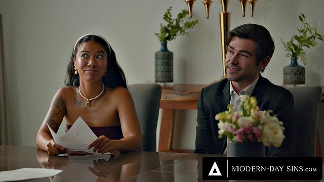 Жених устроил жаркую вечеринку: Гизель Бланко не устояла на глазах у свидетелей, а Кодей Стилле только рад показать всем, на что способен жених.