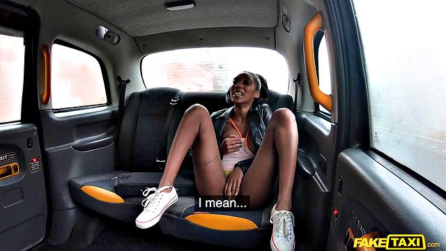 Ebony Babe Cummed On