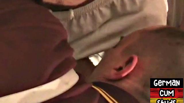 Real pierced German studs fuck