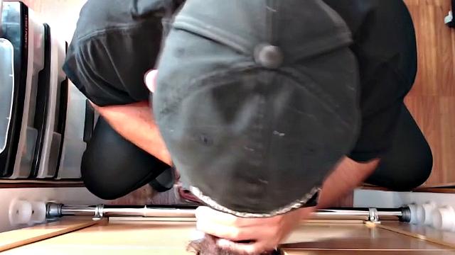 Sucking A Big Dick At The Gloryhole