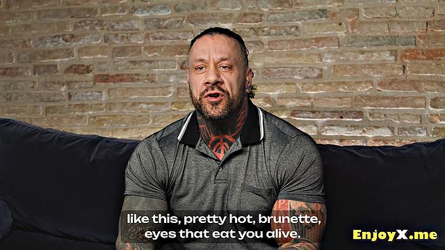 Catherine Knight blows Rob Diesel's mind with her cum gobbling and asslicking skills in HD porn