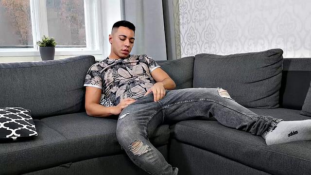watch axel brown take charge and fuck his man hard