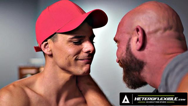 HETEROFLEXIBLE - DILF Teaches Stepson Baseball & Gets Aroused By Him