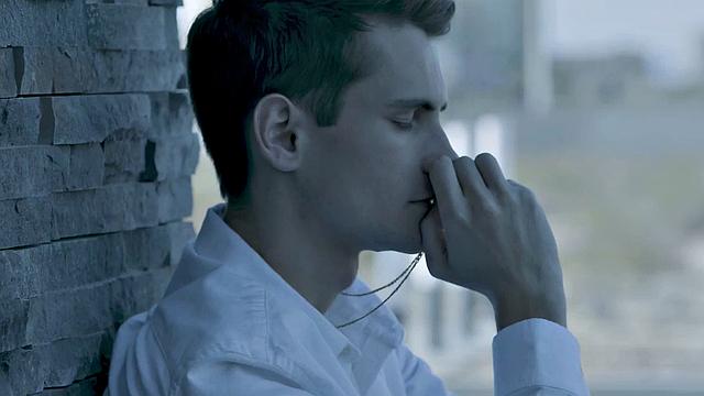 Weird skinny twink barebacked by stepdad after sucking