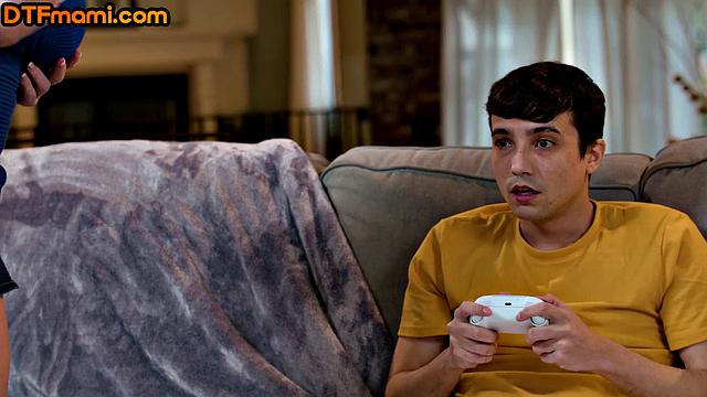 Busty stepmom doggyfucked