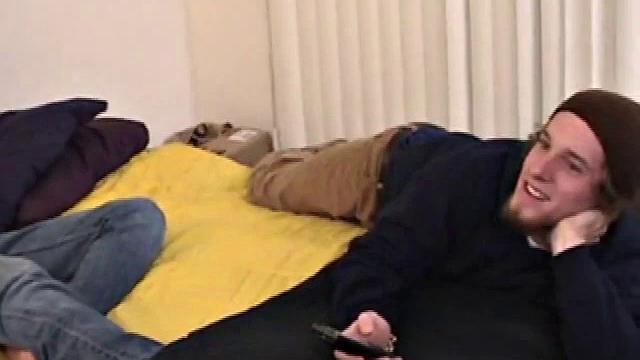 In this scene, Geoffrey gives Adam a really good tongue bath and they both love every second of it. By the look on Adam's face, Geoffrey gives amazing head, and the moans coming out of his mouth back that up.