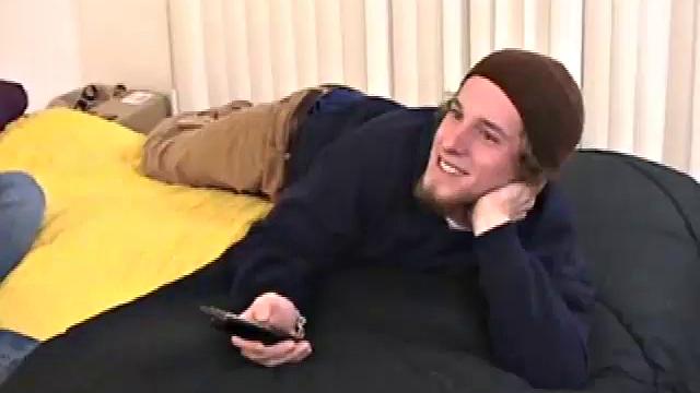 In this scene, Geoffrey gives Adam a really good tongue bath and they both love every second of it. By the look on Adam's face, Geoffrey gives amazing head, and the moans coming out of his mouth back that up.