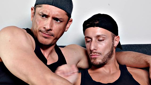 HETEROFLEXIBLE - Hot Straight Buddies Went From Innocent Wanking Together To WILD ANAL Fast