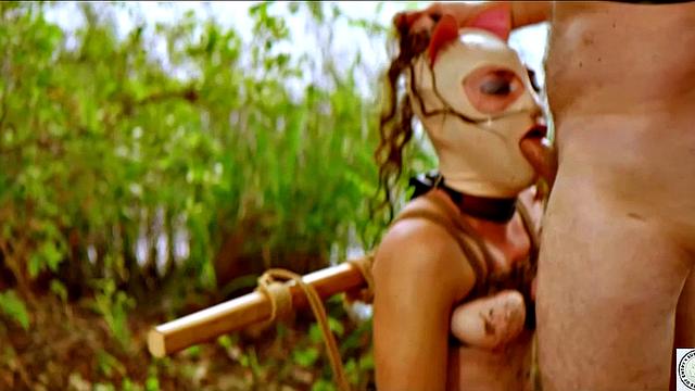 Masochistic opera singer gets tied up and roughed up in the woods of Texas