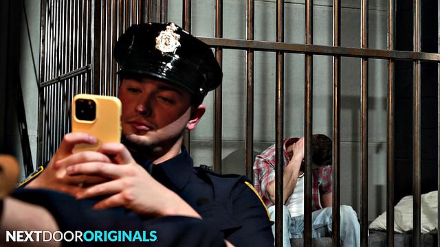 Cop Flip Fucks Jailed Daddy - NextDoorStudios
