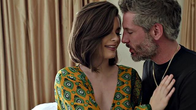 Cockhungry babe pounded in doggystyle till orgasm