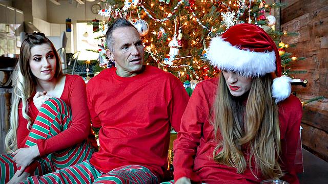 отчим устроил настоящий праздник между подарками