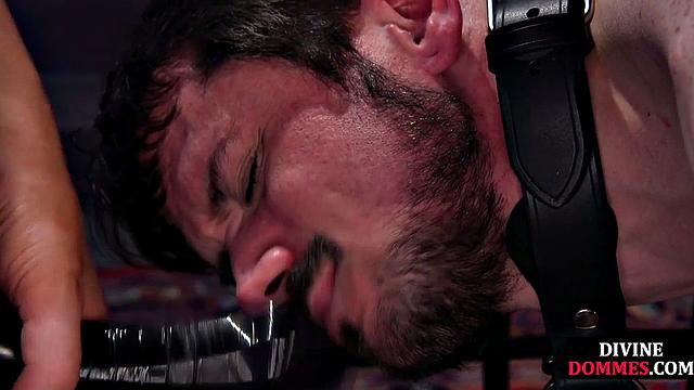 Cruel femdom fucking useless guy