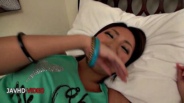 Passionate Japanese babe Hikaris intense blowjob session full of heat and desire.