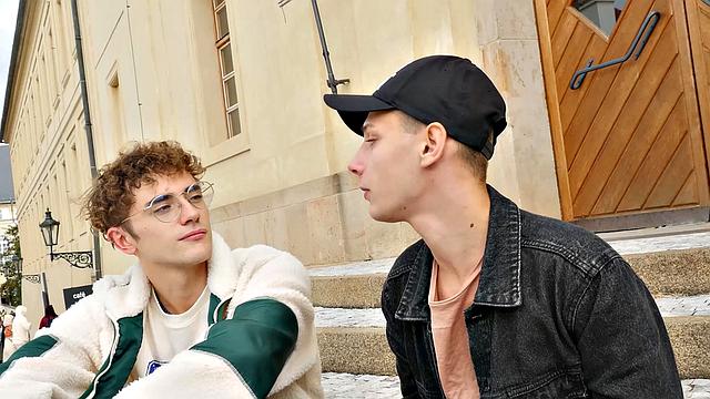 Nils Larsen and Valentin Meunier