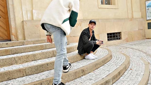 Nils Larsen and Valentin Meunier