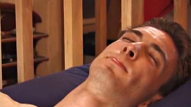 Damon Beats Off With Toy