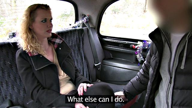 Stunning Hottie Gets Her Ass Filled With Cabbie's Cum