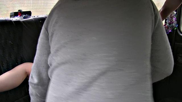 Stunning Hottie Gets Her Ass Filled With Cabbie's Cum