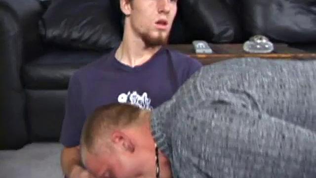 Brandon and Adam Play With Dildos