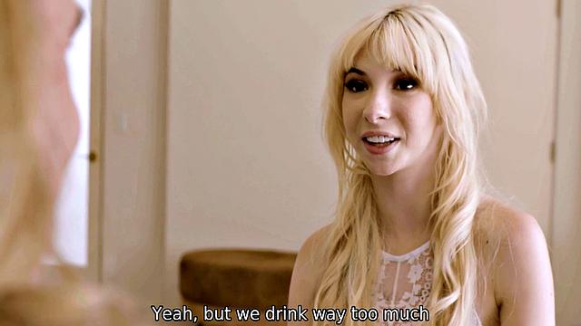 DADDY4K. Pretty blonde cheats with dad before the wedding