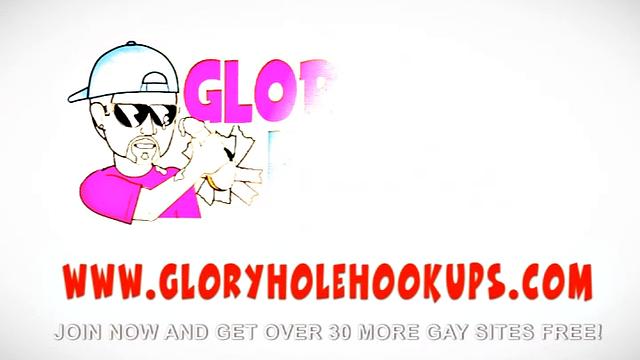 Sucking Cock At The Gloryhole