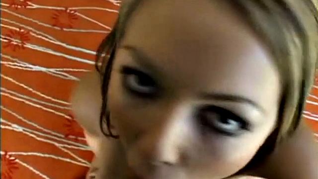 Nasty Blonde Blowjob and Casting