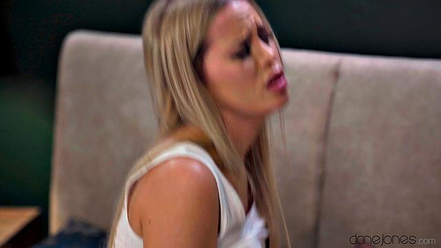 Romantic sex in bed with wife