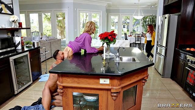 Sneaky Mysterious GILF Fucks Boyfriend