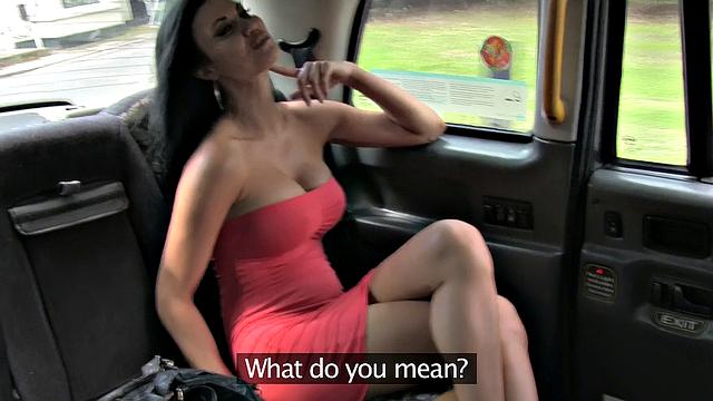 Cabbie's obsession with Bombshell leads to a wild ride in reverse cowgirl & doggystyle