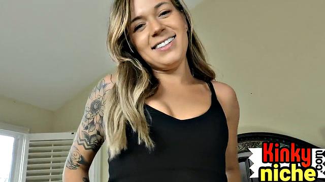 Busty babe got pounded by her boyfriend